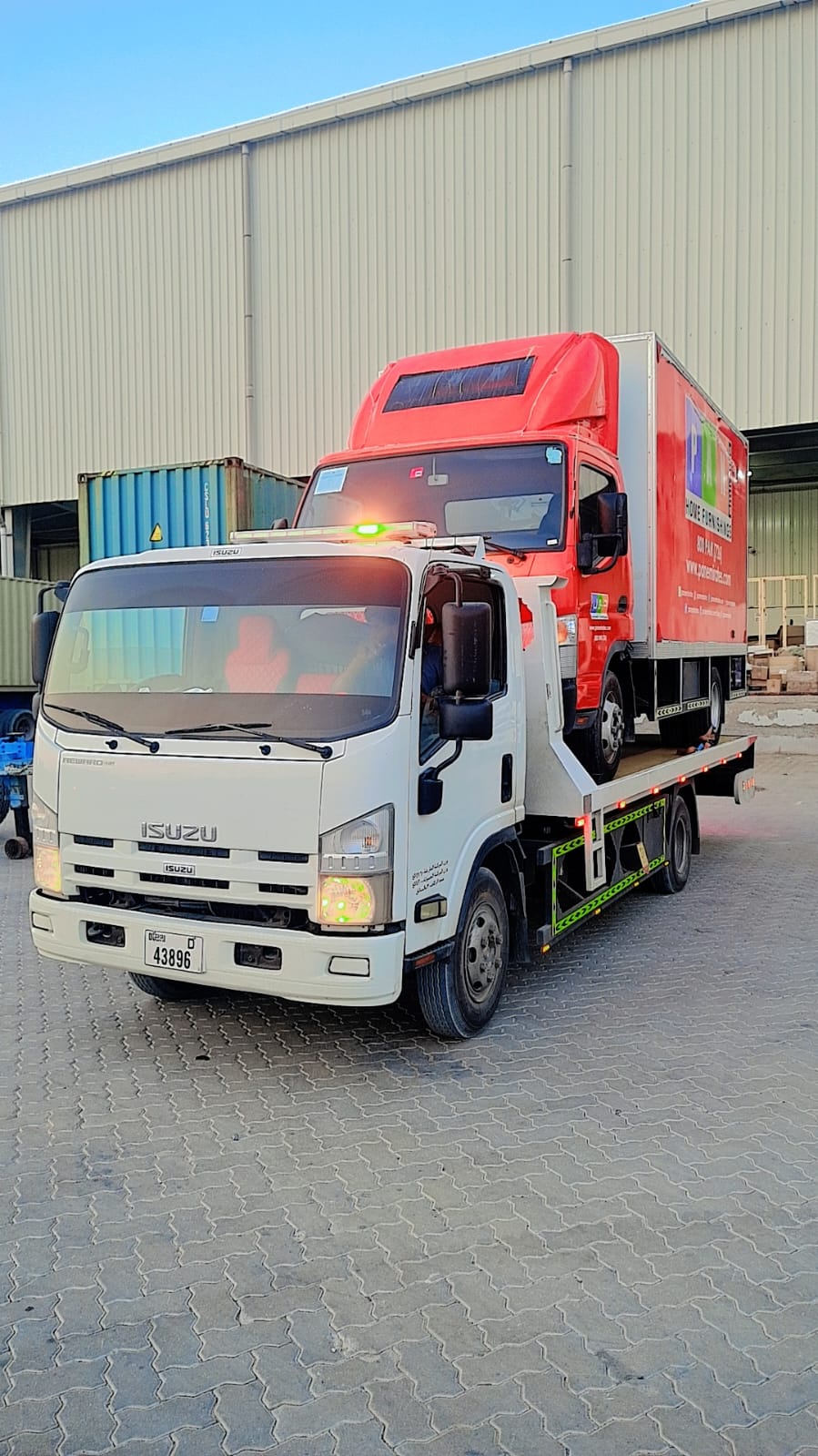Commercial Box Truck Towing